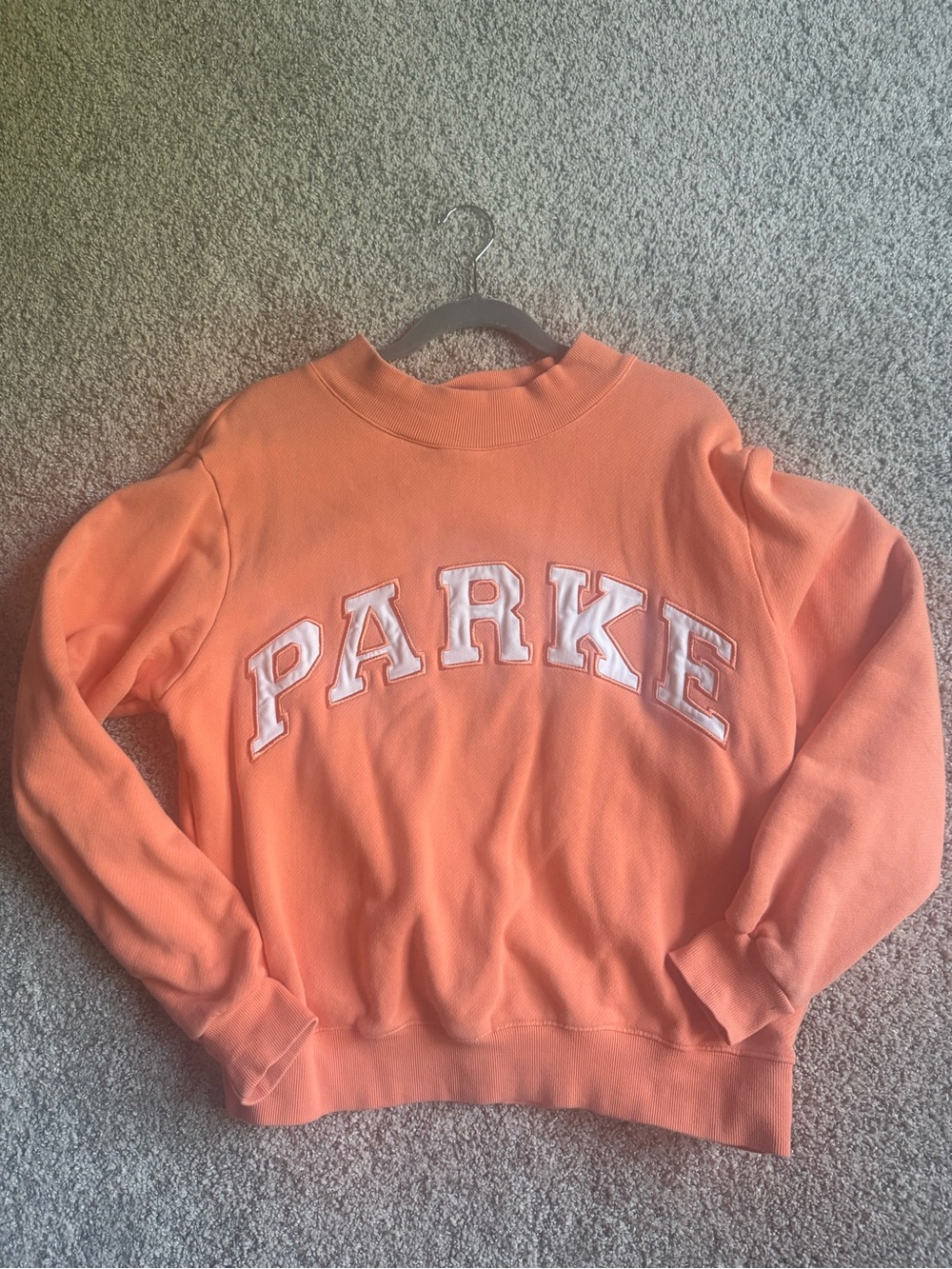 Parke Creamsicle Crewneck Sweatshirt - small/medium